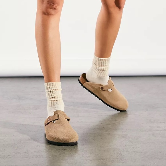 Birkenstock Shoes - Birkenstock Soft Footbed Boston Clog